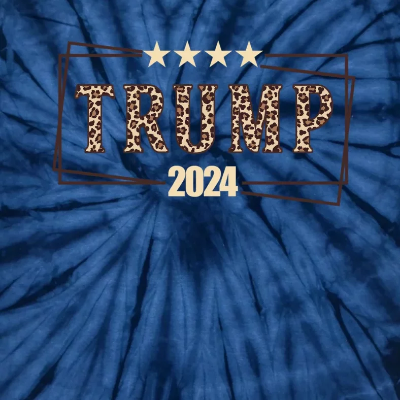 Pro Trump 2024 Cheetah Tie-Dye T-Shirt