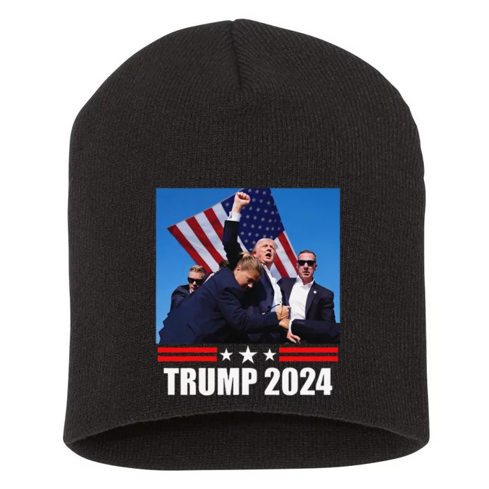 President Trump 2024 Election Vance Short Acrylic Beanie