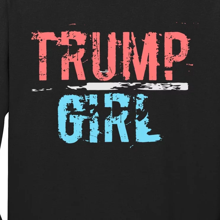 Pro Trump 2024 Election Women For Trump Tall Long Sleeve T-Shirt