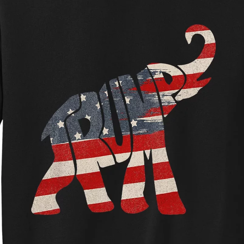 President Trump 2024 Republican Elephant Trump Supporter Sweatshirt