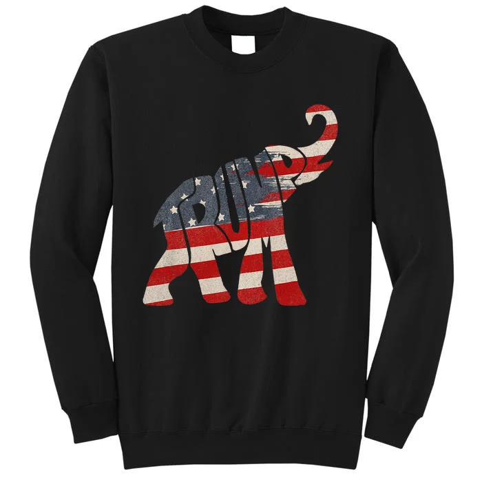 President Trump 2024 Republican Elephant Trump Supporter Sweatshirt