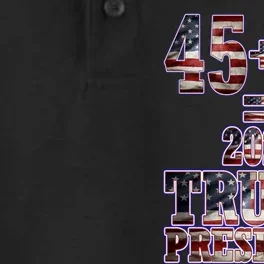 Pro Trump 2024 45th Potus 45+47= 2024 Trump President Dry Zone Grid Performance Polo