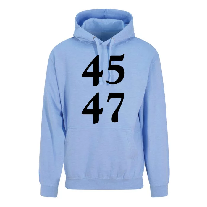 President Trump 45 47 Trump 2024 Election Unisex Surf Hoodie