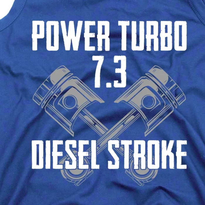 Power Turbo 7 3 Diesel Stroke Cute Gift Tank Top