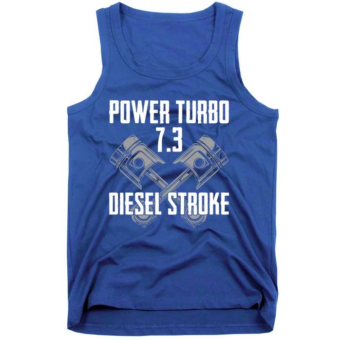 Power Turbo 7 3 Diesel Stroke Cute Gift Tank Top