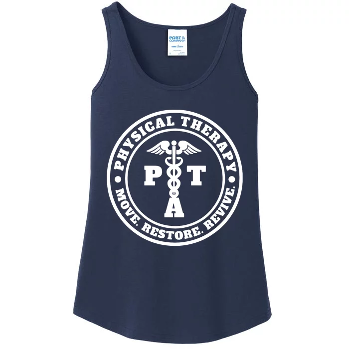 PTA Therapist Assistant Physical Therapy Ladies Essential Tank