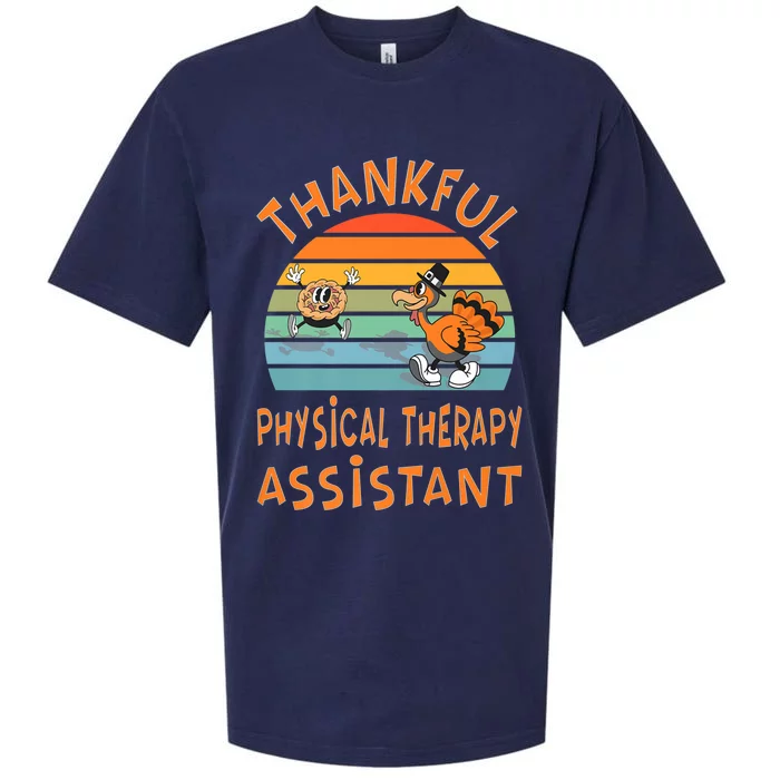 Physical Therapy Assistant Job Funny Thanksgiving Sueded Cloud Jersey T-Shirt