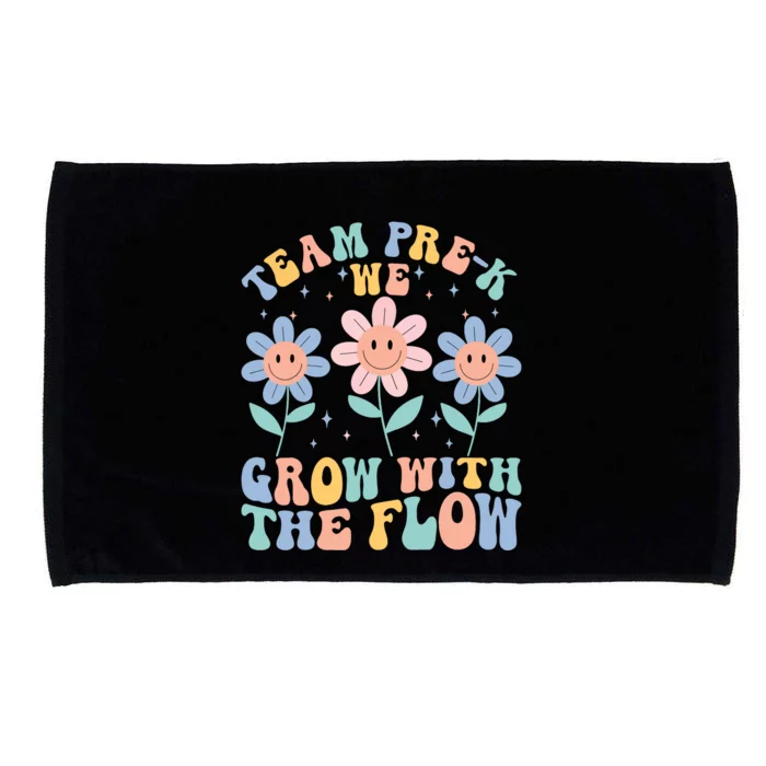 Preschool Teacher Appreciation Team Prek Grow With The Flow Microfiber Hand Towel