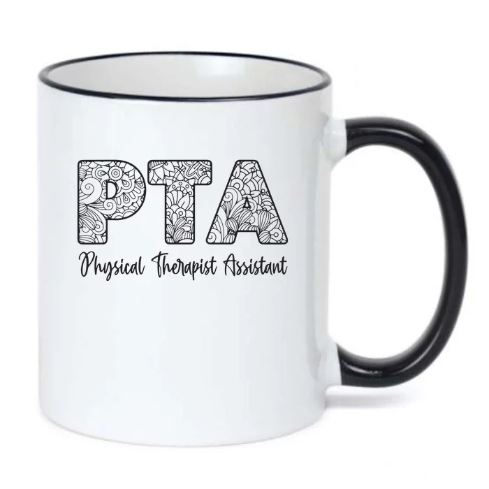 Physical Therapist Assistant PTA Gifts Physical Therapy PT Black Color Changing Mug