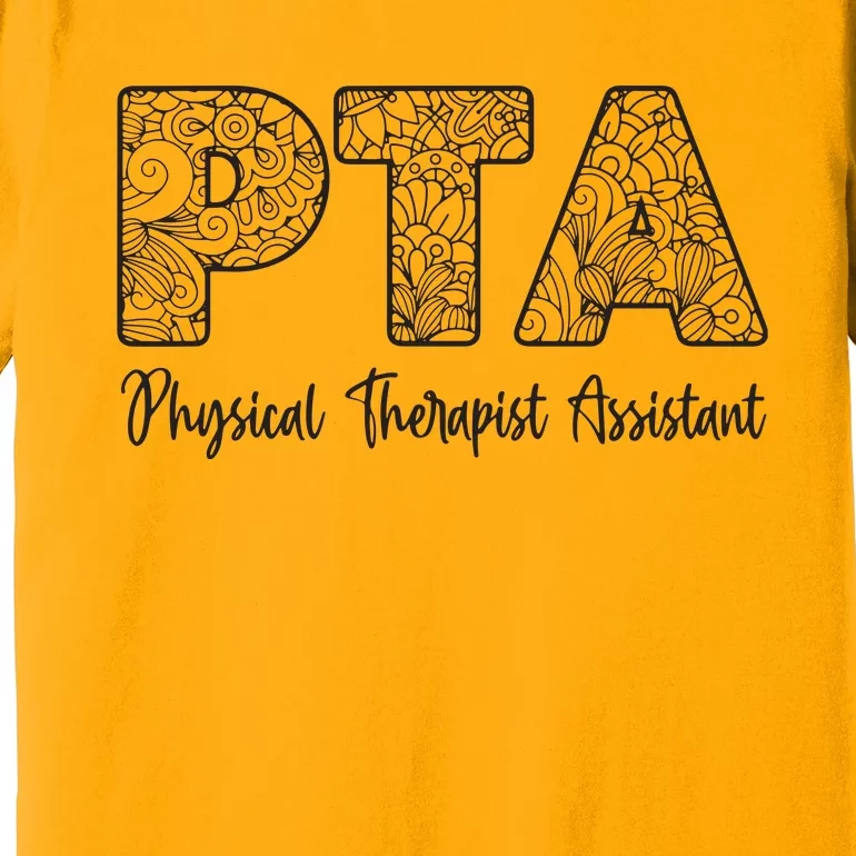 Physical Therapist Assistant PTA Gifts Physical Therapy PT Premium T-Shirt