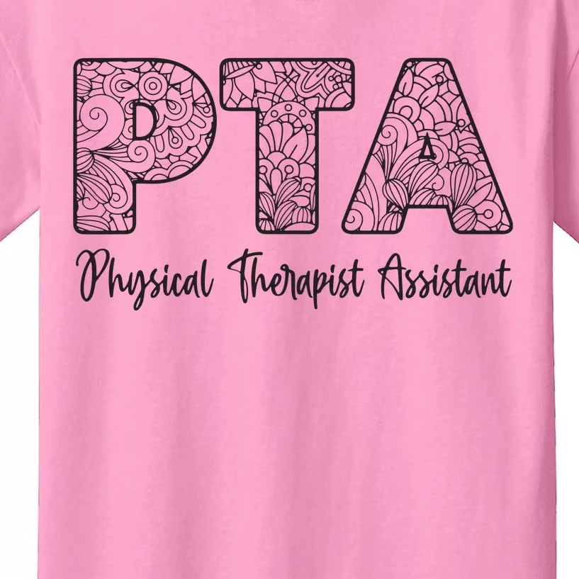 Physical Therapist Assistant PTA Gifts Physical Therapy PT Kids T-Shirt