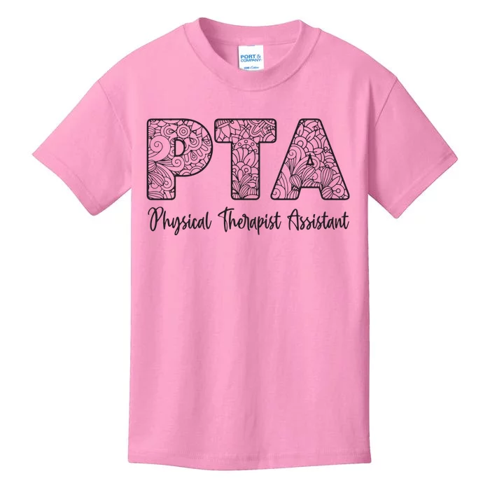 Physical Therapist Assistant PTA Gifts Physical Therapy PT Kids T-Shirt