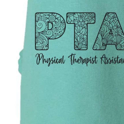 Physical Therapist Assistant PTA Gifts Physical Therapy PT Doggie 3-End Fleece Hoodie