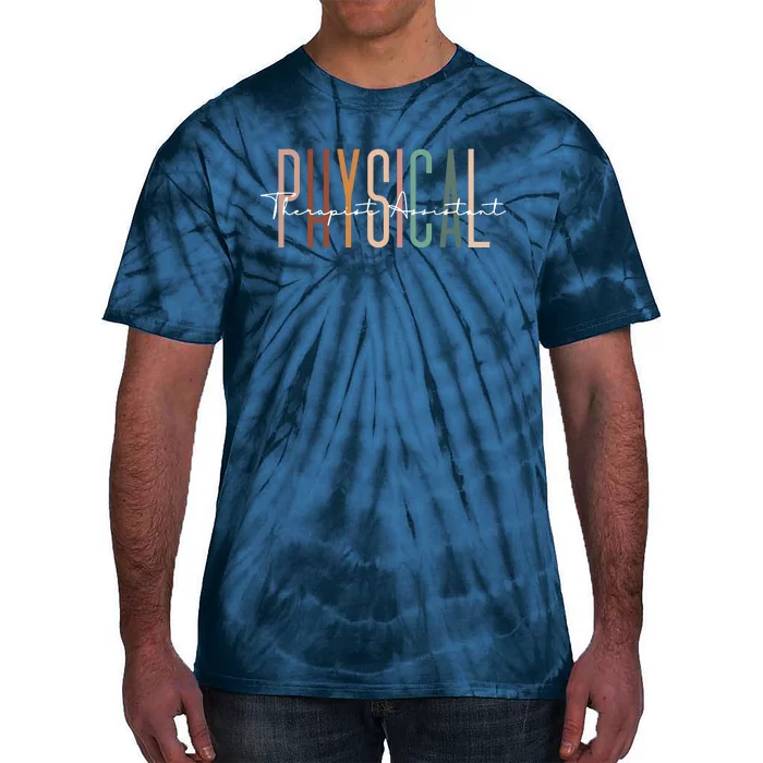 Physical Therapist Assistant PTA Physical Therapy Assistant Tie-Dye T-Shirt