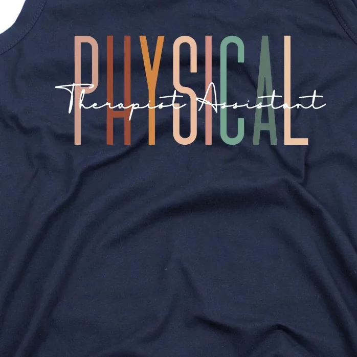 Physical Therapist Assistant PTA Physical Therapy Assistant Tank Top