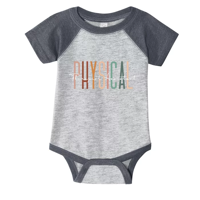 Physical Therapist Assistant PTA Physical Therapy Assistant Infant Baby Jersey Bodysuit