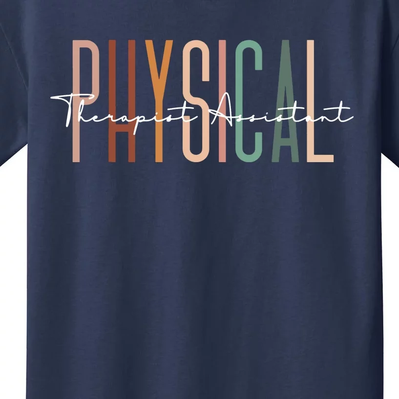 Physical Therapist Assistant PTA Physical Therapy Assistant Kids T-Shirt