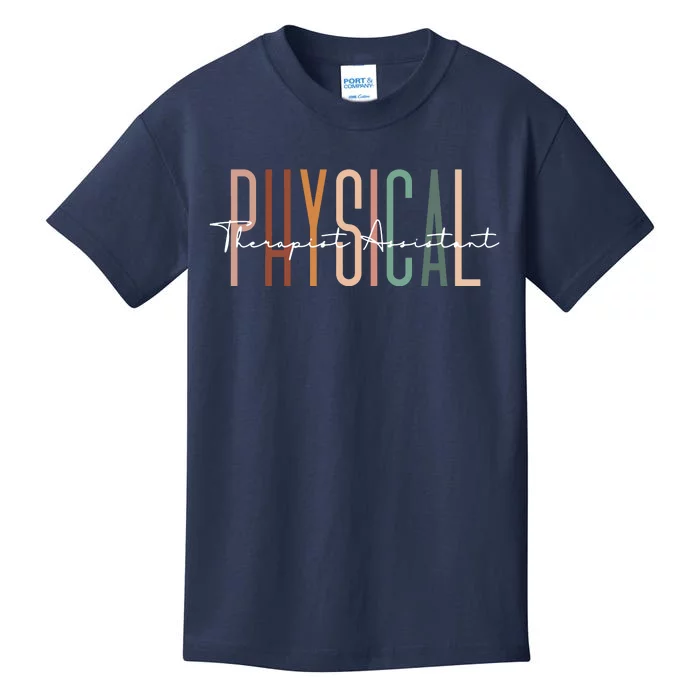 Physical Therapist Assistant PTA Physical Therapy Assistant Kids T-Shirt