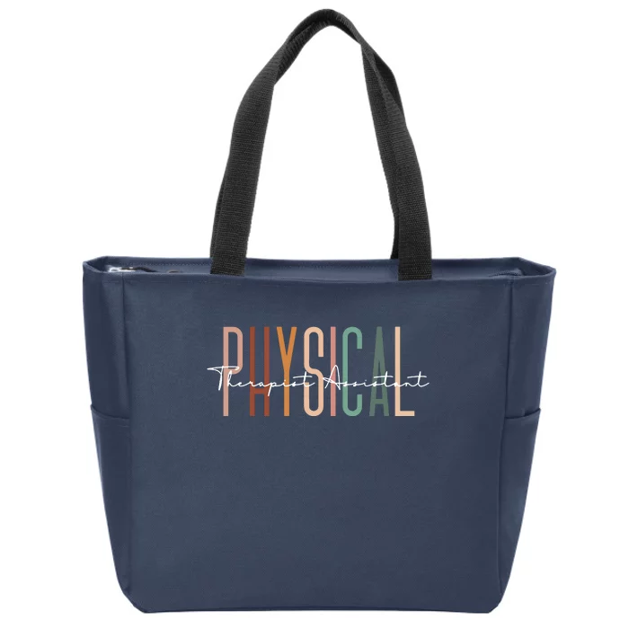 Physical Therapist Assistant PTA Physical Therapy Assistant Zip Tote Bag