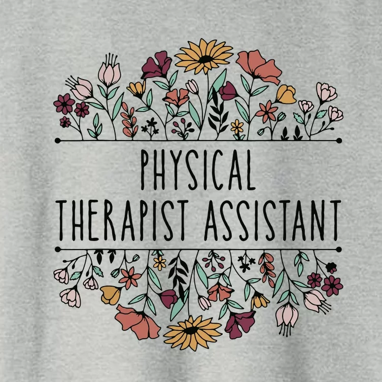 Physical Therapist Assistant PTA Physical Therapy Assistant Women's Crop Top Tee