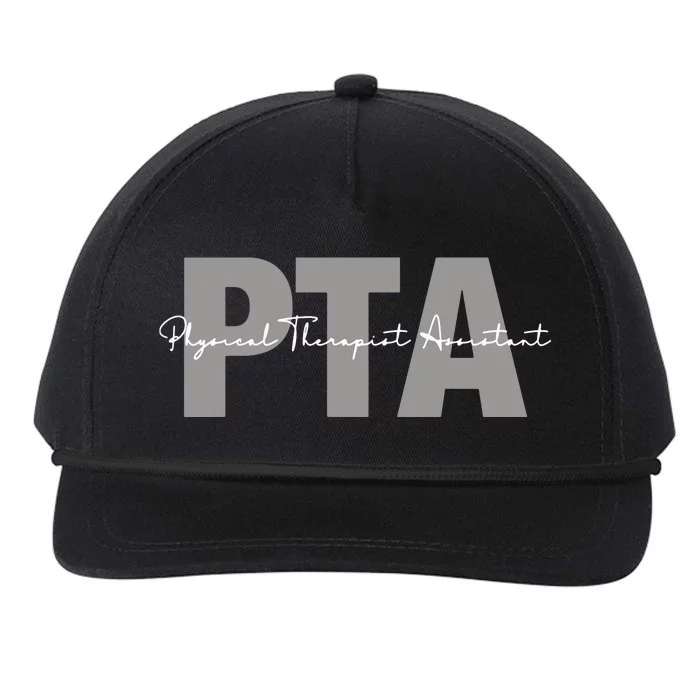 Physical Therapist Assistant PTA Physical Therapy Assistant Snapback Five-Panel Rope Hat