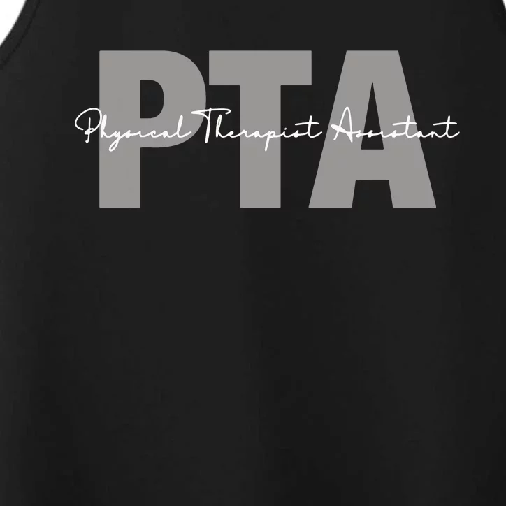 Physical Therapist Assistant PTA Physical Therapy Assistant Performance Tank