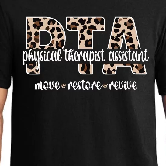 Physical Therapist Assistant PTA Physical Therapy Assistant Pajama Set