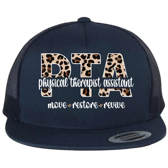 Physical Therapist Assistant PTA Physical Therapy Assistant Flat Bill Trucker Hat