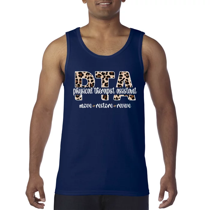 Physical Therapist Assistant PTA Physical Therapy Assistant Tank Top