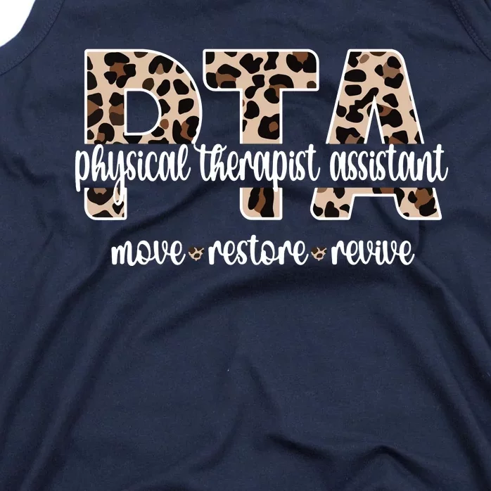 Physical Therapist Assistant PTA Physical Therapy Assistant Tank Top