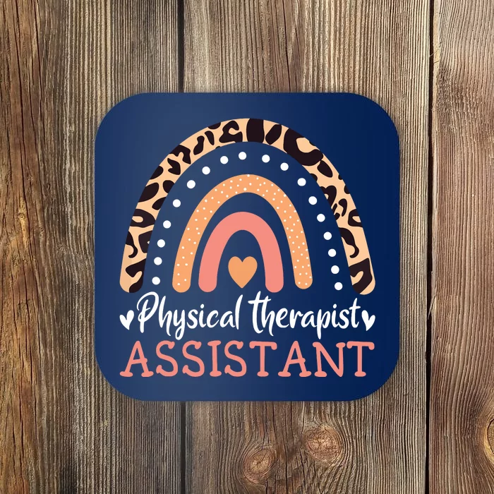 Physical Therapist Assistant Rainbow PTA Physical Therapy Coaster