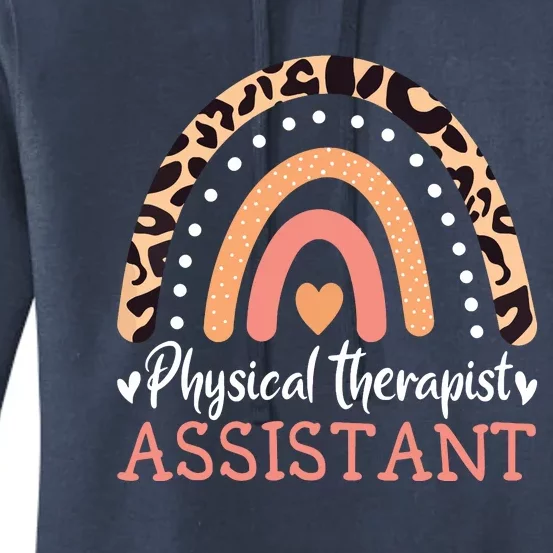 Physical Therapist Assistant Rainbow PTA Physical Therapy Women's Pullover Hoodie