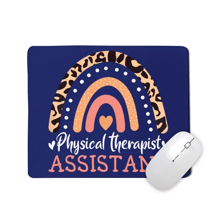 Physical Therapist Assistant Rainbow PTA Physical Therapy Mousepad