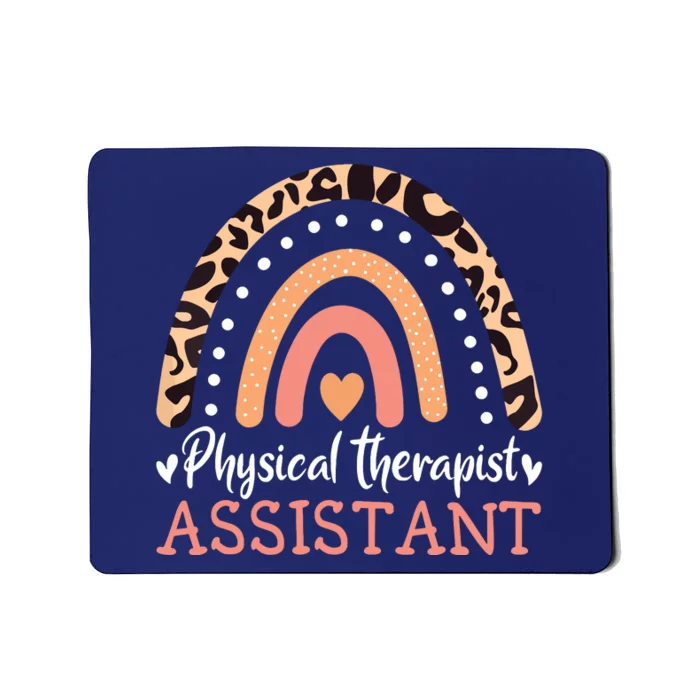 Physical Therapist Assistant Rainbow PTA Physical Therapy Mousepad