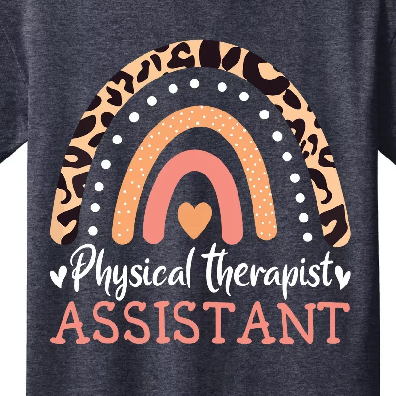 Physical Therapist Assistant Rainbow PTA Physical Therapy Kids T-Shirt