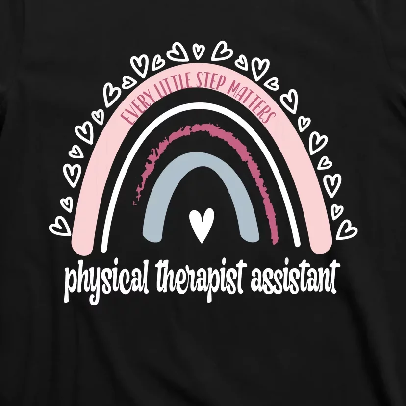 Physical Therapist Assistant Rainbow PTA Physical Therapy T-Shirt