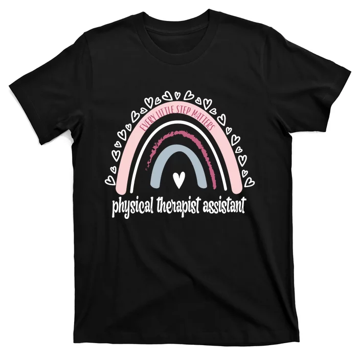 Physical Therapist Assistant Rainbow PTA Physical Therapy T-Shirt