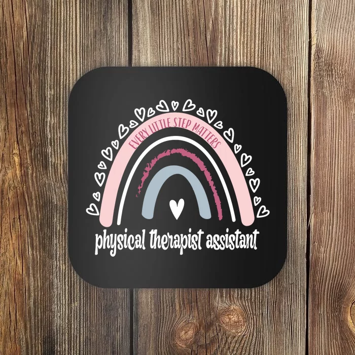 Physical Therapist Assistant Rainbow PTA Physical Therapy Coaster