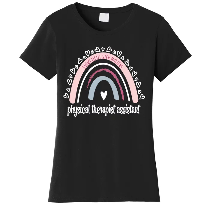 Physical Therapist Assistant Rainbow PTA Physical Therapy Women's T-Shirt