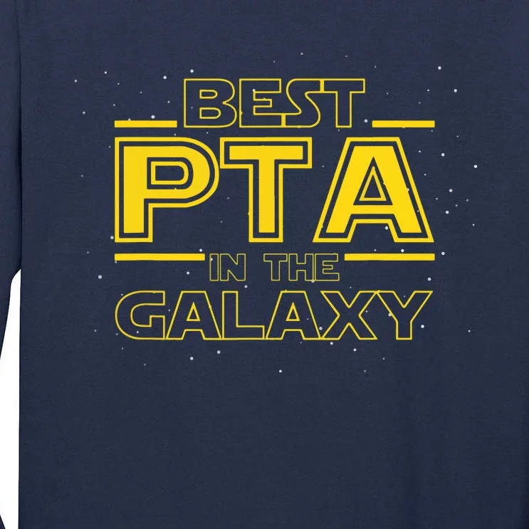 Physical Therapist Assistant Shirts Gift Best PTA In Galaxy Tall Long Sleeve T-Shirt