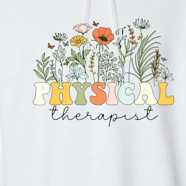 Physical Therapist Assistant Therapy PT Month Garment-Dyed Fleece Hoodie