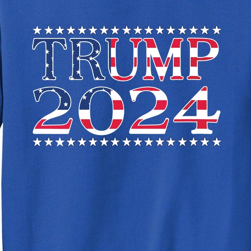 Pro Trump Awakening 2024 Trump 2024 Vneck Tall Sweatshirt