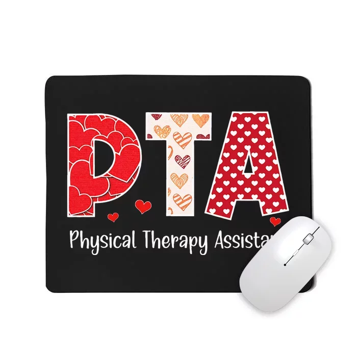 Physical Therapy Assistant Valentines Day Cool Therapist Mousepad