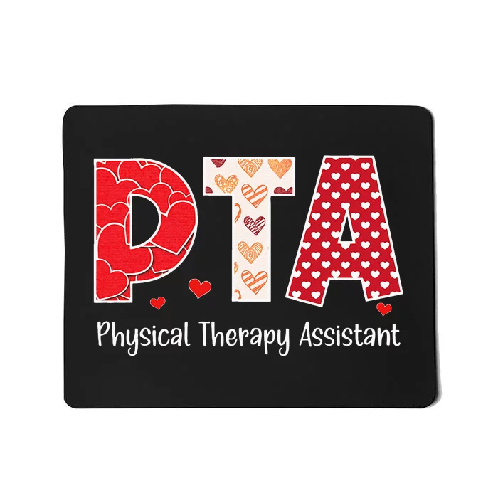 Physical Therapy Assistant Valentines Day Cool Therapist Mousepad