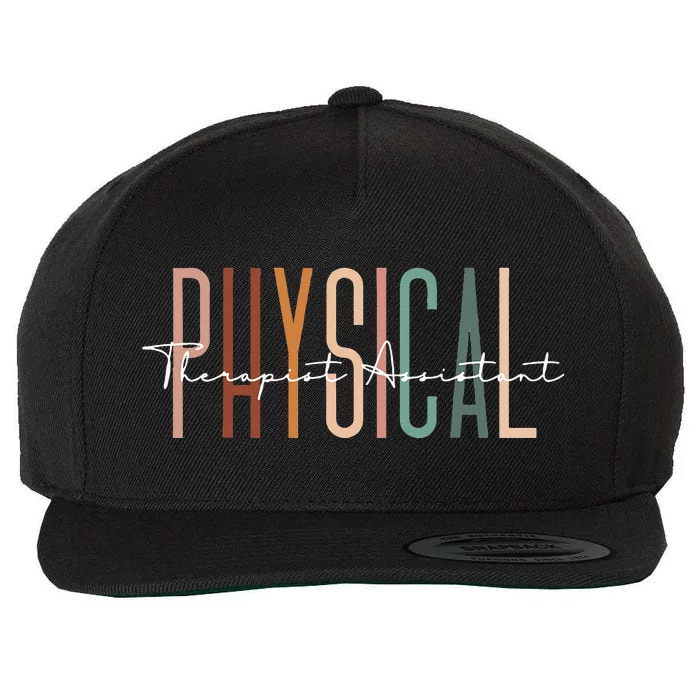 Physical Therapist Assistant PTA Physical Therapy Assistant Wool Snapback Cap