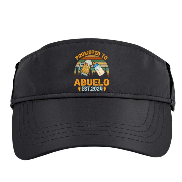 Promoted To Abuelo 2024 Funny For New Abuelo Adult Drive Performance Visor