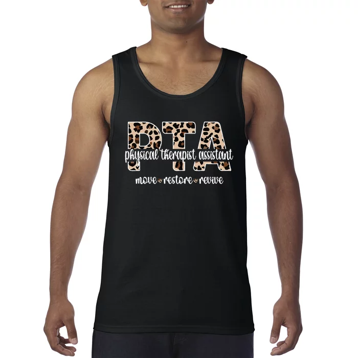 Physical Therapist Assistant PTA Physical Therapy Assistant Tank Top