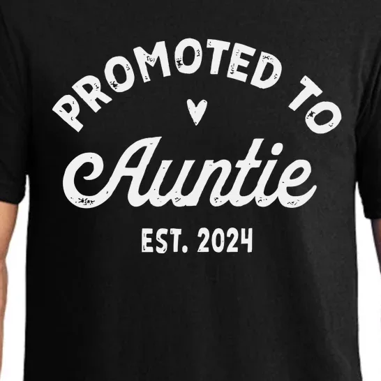 Promoted To Auntie Pajama Set