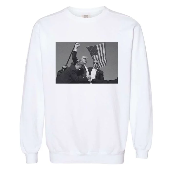 President Trump Assassination Attempt Garment-Dyed Sweatshirt