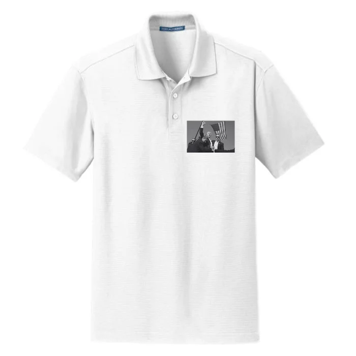 President Trump Assassination Attempt Dry Zone Grid Performance Polo